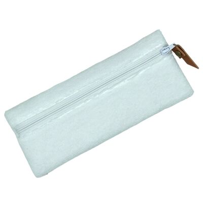 Universal pencil case, "P'tit bamboo" white