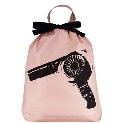 Reisetasche für Haartrockner, Rosa/Blush