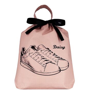Sac à chaussures pour baskets de tennis, rose/blush 3