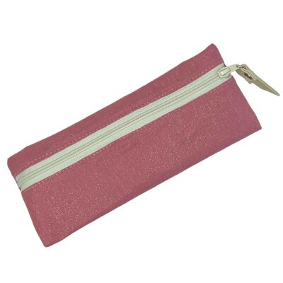 Universal pencil case, “Scintillant” pink