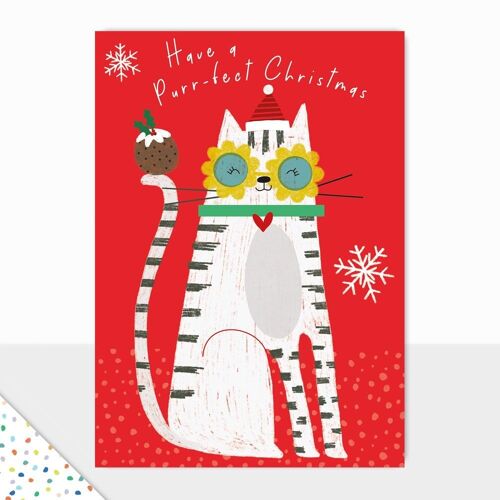 Christmas Card - Goodies Collection - Cat Lover