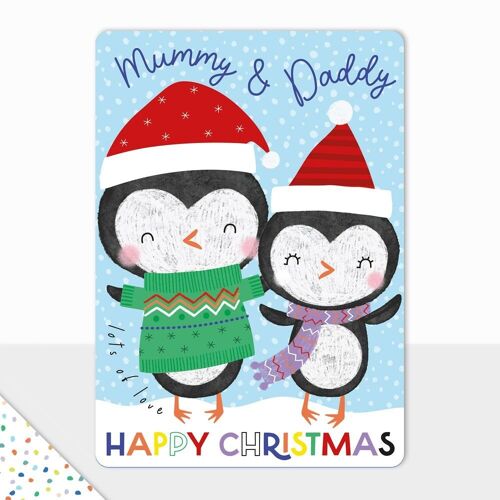 Christmas Card - Goodies Collection - Mummy & Daddy
