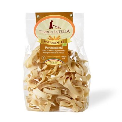 Sizilianische biologische handgemachte Pasta – PERCIASACCHI – PAPPARDELLE