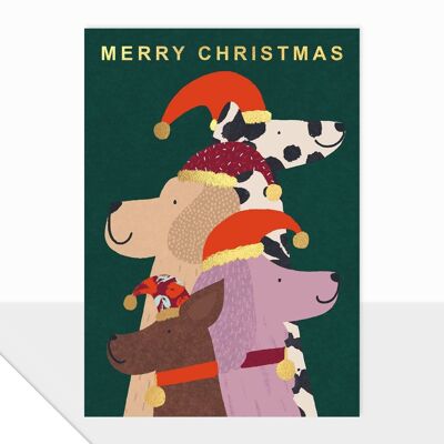 Tarjeta de Navidad - Colección Spectrum - Feliz Navidad