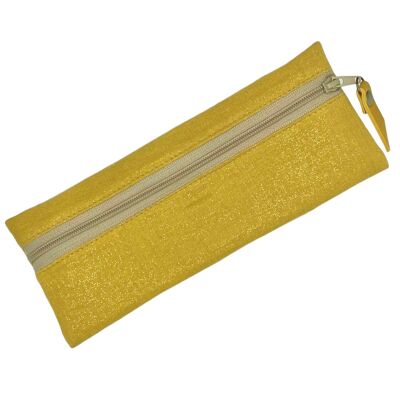 Universal pencil case, “Scintillant” mustard