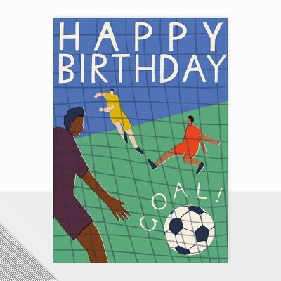 Colección Honcho - Tarjeta de feliz cumpleaños - Kickabout - Hombres contemporáneos - Masculino