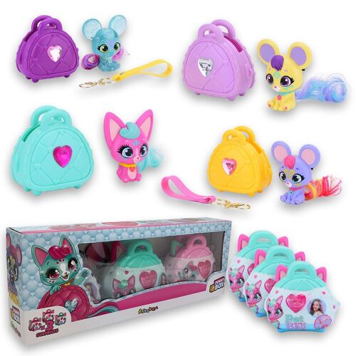 My Little Princess Pet in My Bag - Borsetta e Animaletto - FUNNY BOX CON 3 PERSONAGGI DIVERSI.