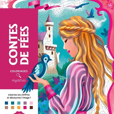 LIVRE DE COLORIAGES - Coloriages mystères - Contes de fées