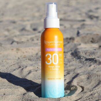 Huile Solaire SPF30 4