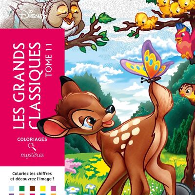 COLORING BOOK - Disney Mystery Coloring Pages - The Great Classics Volume 11