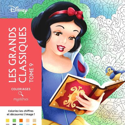 LIBRO PARA COLOREAR - Disney Mystery Coloring Pages - Los Grandes Clásicos Volumen 9