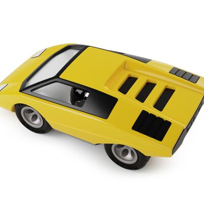 Playforever - Ufo Canarina Car - Yellow - L.17.60 cm - %