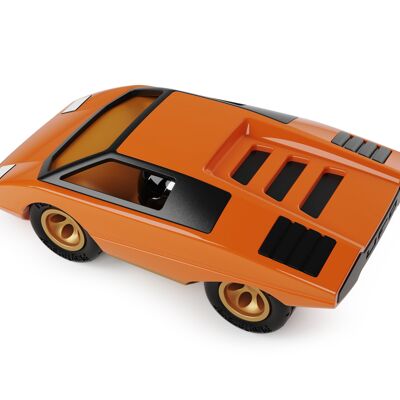 Playforever - Ufo Bruto Car - Orange - L.17.60 cm - %