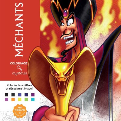 COLORING BOOK - Disney Mystery Coloring Pages - Villains