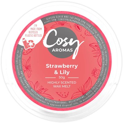 Strawberry & Lily (50g Wax Melt)