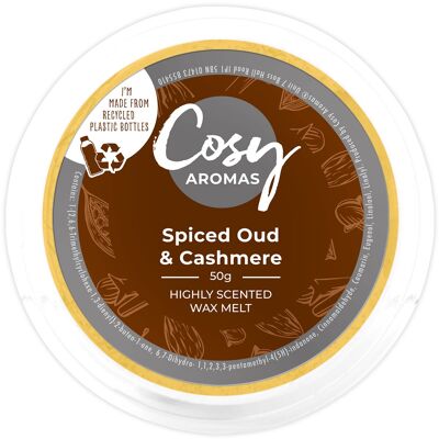 Spiced Oud & Cashmere (50g Wachsschmelze)