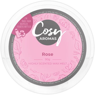 Rose (90g de cire fondue)
