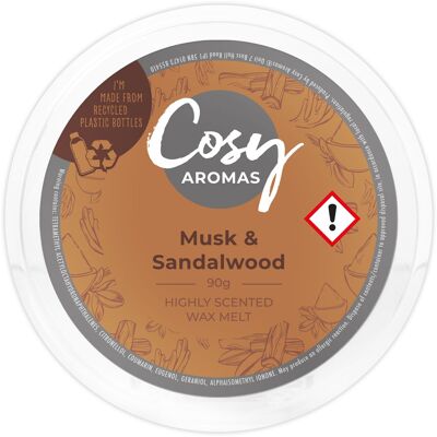 Musk & Sandalwood (90g Wax Melt)