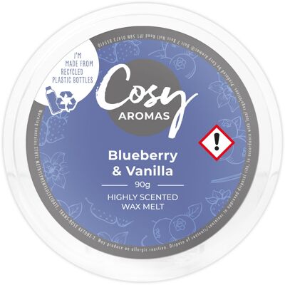 Blueberry & Vanilla (90g Wax Melt)