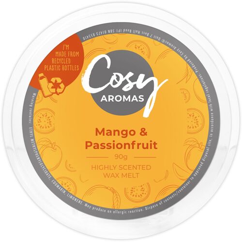 Mango & Passion Fruit (90g Wax Melt)