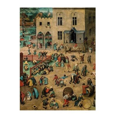 Cuaderno de bocetos de arte de tapa blanda, Bruegel, Childsplaying