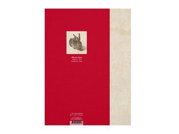 Carnet de croquis à couverture souple, Dürer, Lièvre 2