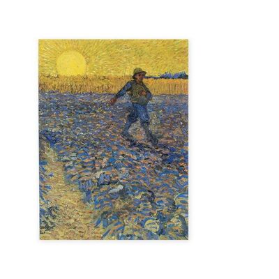 Cuaderno de bocetos de arte de tapa blanda, El sembrador, Vincent van Gogh