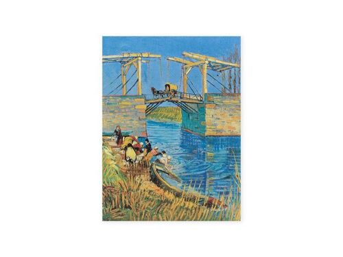 Softcover art sketchbook, Bridge in Arles, Van Gogh