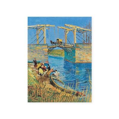 Softcover-Kunstskizzenbuch, Brücke in Arles, Van Gogh
