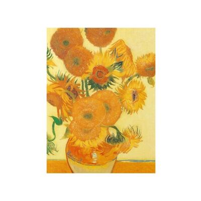 Softcover art sketchbook, Vincent van Gogh, Sunflowers