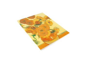 Carnet de croquis d'art à couverture souple, Vincent van Gogh, Tournesols 2