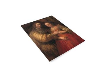 Carnet de croquis d'art à couverture souple, Mariée juive, Rembrandt 2