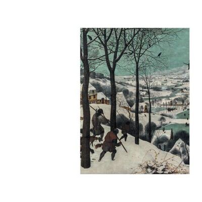 Cuaderno de bocetos de arte de tapa blanda, Breughel, Cazadores en la nieve