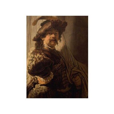 Cuaderno de bocetos de arte de tapa blanda, Rembrandt, El abanderado