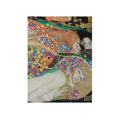 Softcover art sketchbook, Gustav Klimt, Water Serpents 2