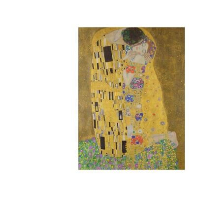 Carnet de croquis d'art à couverture souple, Gustav Klimt, Le baiser