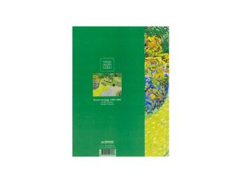 Carnet de croquis d'art à couverture souple, Jardin à Auvers, Vincent van Gogh 2
