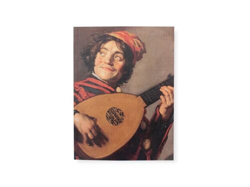 Softcover art sketchbook, Frans Hals, The Lute Player