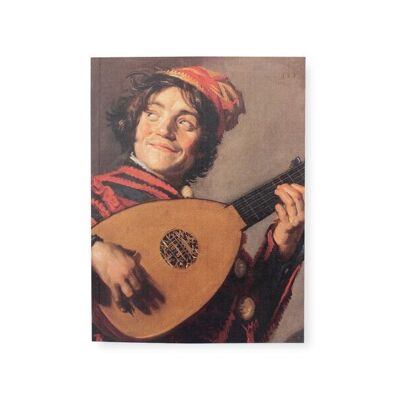Softcover art sketchbook, Frans Hals, The Lute Player