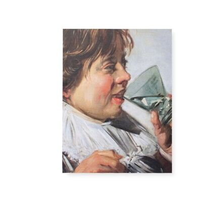 Cuaderno de bocetos de arte de tapa blanda, Frans Hals, Drinking Boy