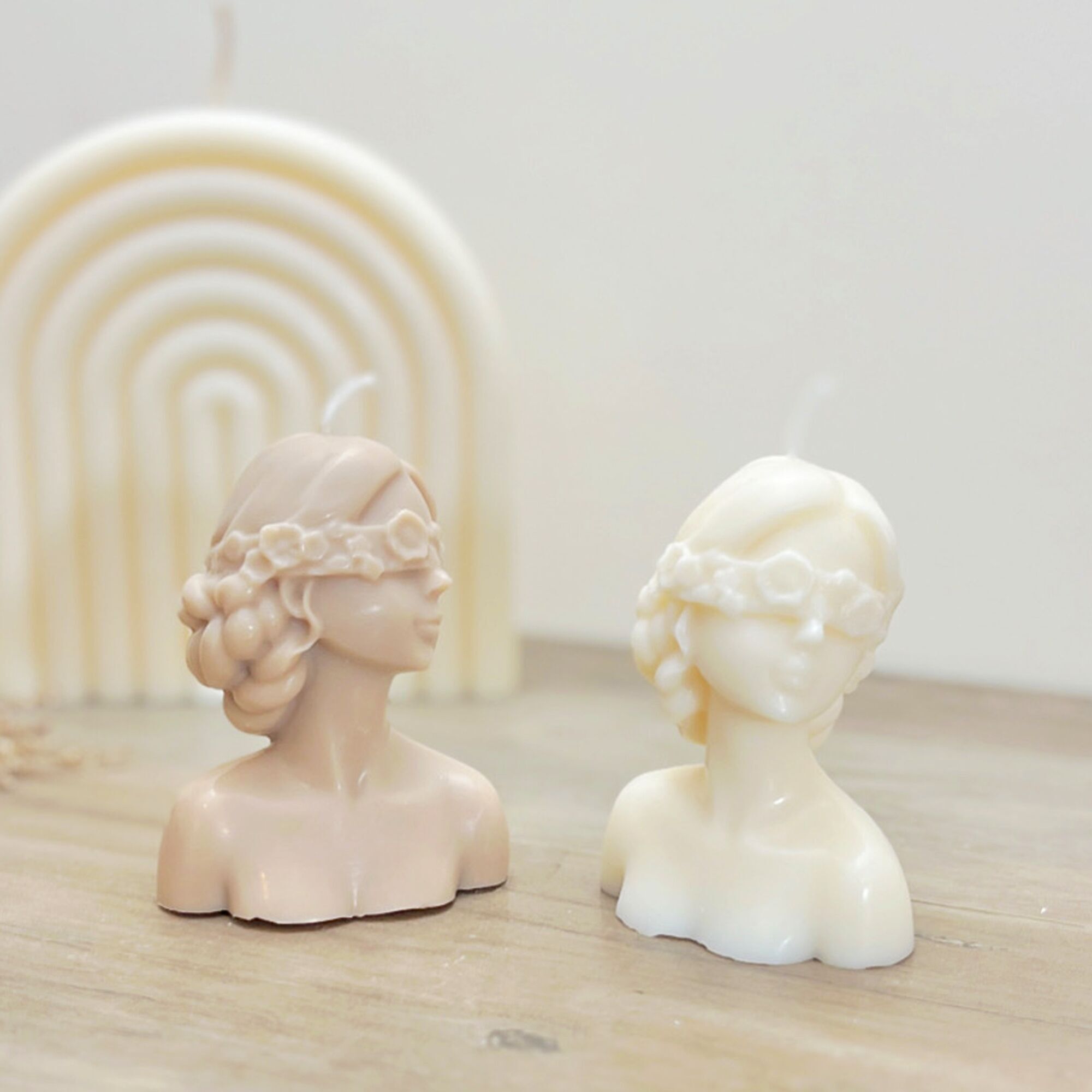 Blumenkerze für Blumenmädchen – Kerzen für Frauen mit verbundenen Augen – Blumengeschenke