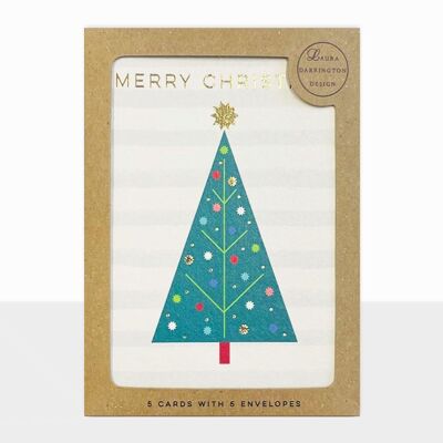 Piccolo Christmas Card Pack - Merry Christmas Card Pack - Merry Christmas