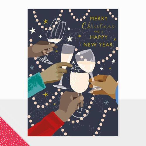 Merry Christmas & Happy New Year Card - Utopia Christmas Cheers