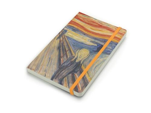Softcover Notebook A5 , Munch, The Scream