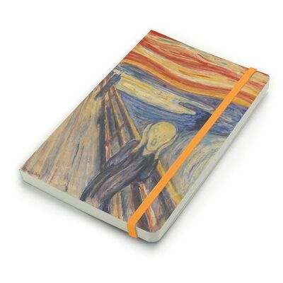 Carnet à couverture souple A5 , Munch, Le Cri