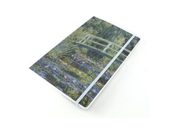 Carnet souple, A5, pont japonais, Monet 3