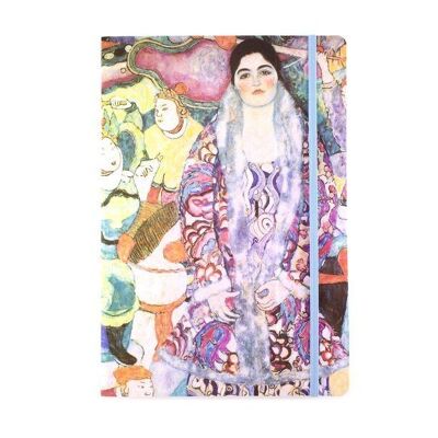 Carnet A5 à couverture souple, bière KLIMT
