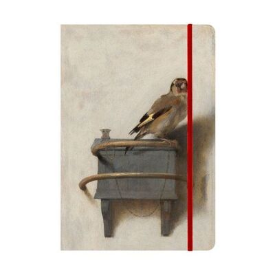Quaderno con copertina morbida, A5, Cardellino, Carel Fabritius