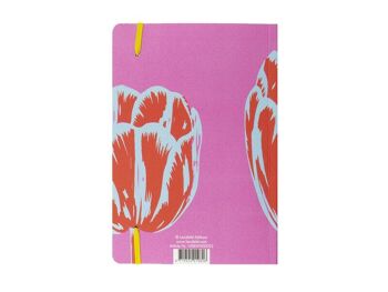 Carnet à couverture souple, A5, Tulip Pop Line Rose 2