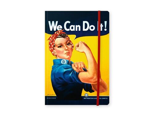 Softcover Notebook A5, We can do it!